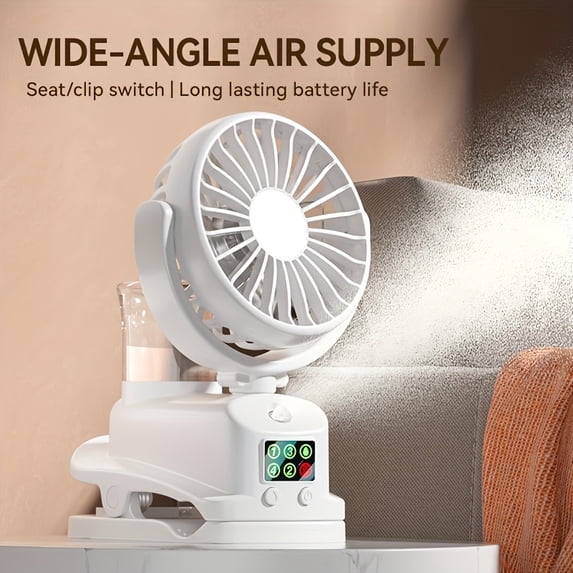 [Bicycle Additions, Riding Additions] 2-In-1 USB Fan And Humidifier ...