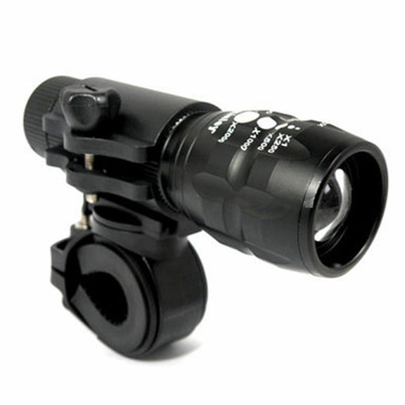 Bicycle Adjustable Focus Front Light High Brightness Mountain Bike Flashlight