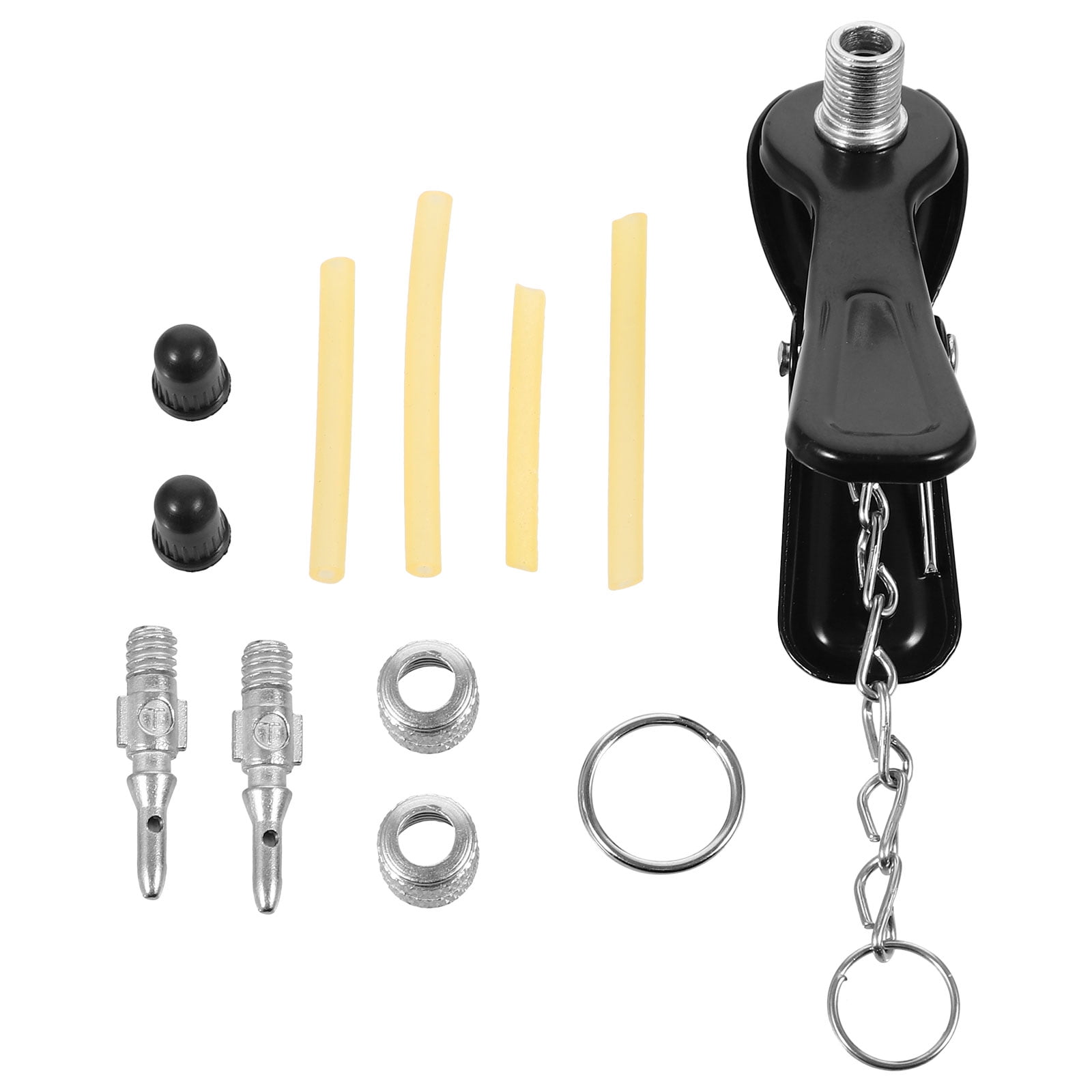 Bicycle Air Pump Chuck Roadbikes Kit Tyre Inflator Valve Adapter For