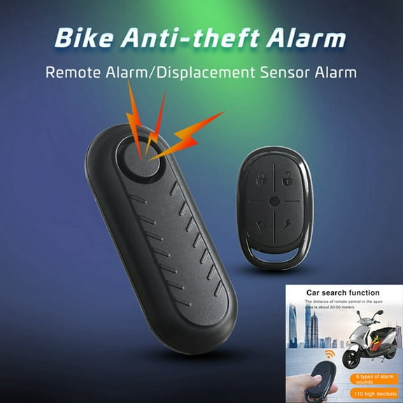 Bicycle Alarm Anti-Theft Vibration Sensor Electric Scooter Bike Security Protection Anti Theft Alarms