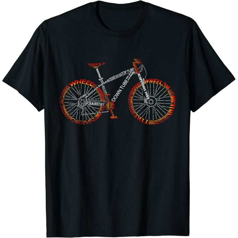 Bicycle Amazing Anatomy Tshirt - Cool Tshirt For Cyclist Bicycle Amazing Anatomy Tshirt - Cool Tshirt For Cyclist