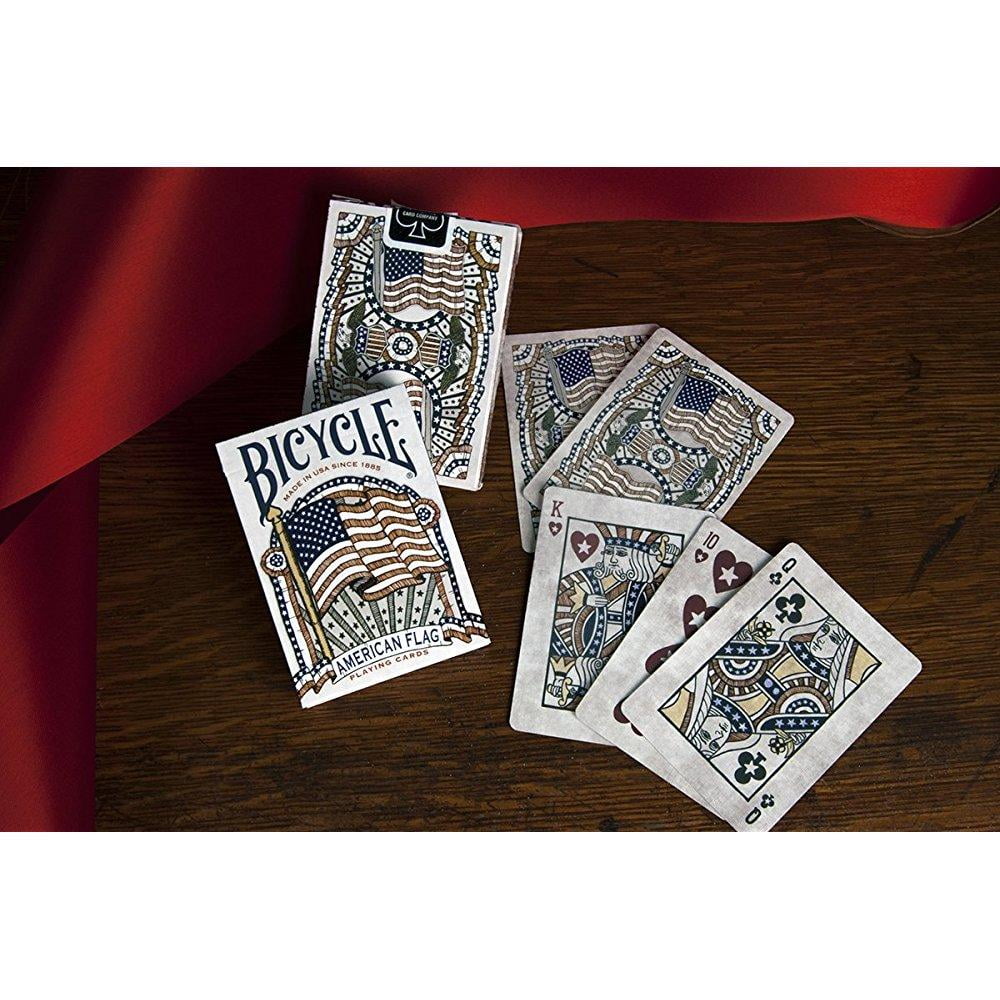 Bicycle American Flag Standard Playing Cards (Pack of 3)