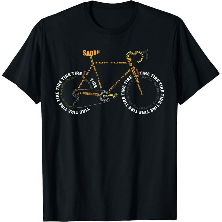 Bicycle Anatomy Shirt | Cute Cycling Is Life T-Shirt Gift Bicycle Anatomy Shirt | Cute Cycling Is Life T-Shirt Gift