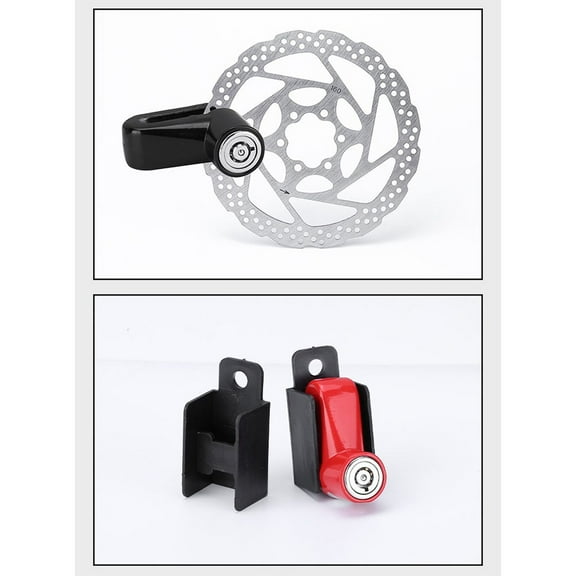 Bicycle Anti-Theft Lock Bike Disc Brake Lock With Lock Frame Safety Protection Padlock Mtb Bike Accessories B