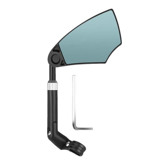 Bicycle Anti-glare Rear View Mirror Bike Mirror Handlebar 360 ° Adjustable Angle Bicycle Mirror For 0-1.97in
