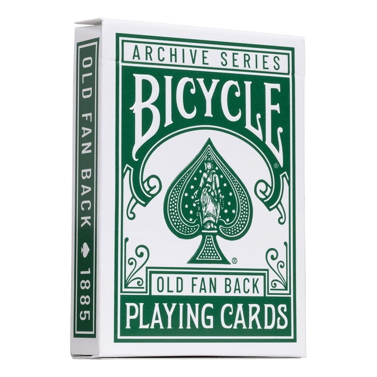 Bicycle Archive Series Old Fan Back 1885 Playing Cards, Poker Size