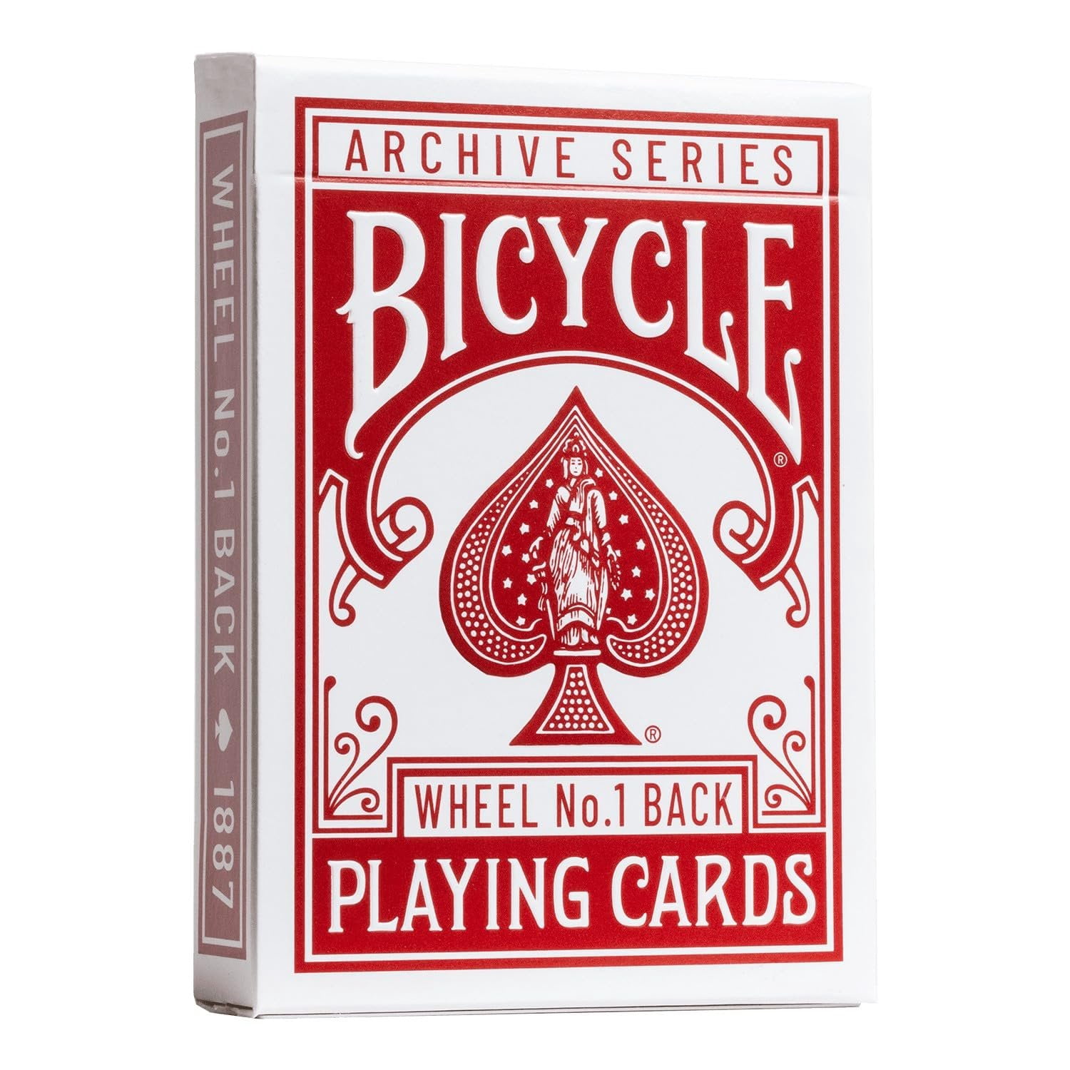 Bicycle Archive Series Wheel No.1 Back 1887 Playing Cards, Poker