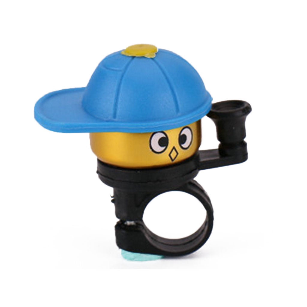 Bike Bell Compatible With Woom Bikes – Loud Crisp Sound, 6cm Diameter, Easy Install | Blue Aluminum Bell