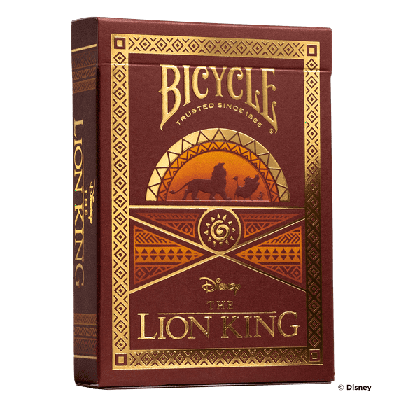 Bicycle The Lion King Inspired Playing Cards, Poker Size Standard Index