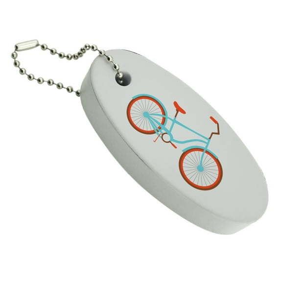 Bicycle Bike Cycling Cycle Floating Foam Keychain Fishing Boat Buoy Key Float