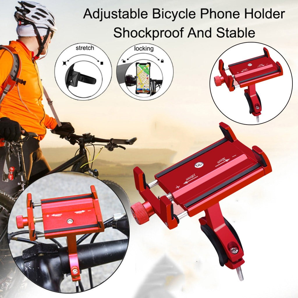 Bicycle Bike Handlebar Clip Mount Stand For Mobile Phone