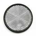 thumbnail image 1 of Bicycle Bike Round Reflector Night Cycling Safety Reflective Bike Accessory Tool, 1 of 5