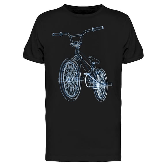 Bicycle Bmx T-Shirt Men -Image by Shutterstock, Male Large