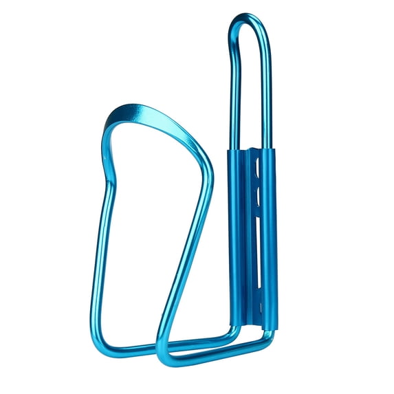 Bicycle Bottle Holder Lightweight Aluminum Alloy Bike Cup Cage Secure Fit Rustproof Cycling Accessory for Road Mountain Bikes Outdoor Commuting Gear Blue