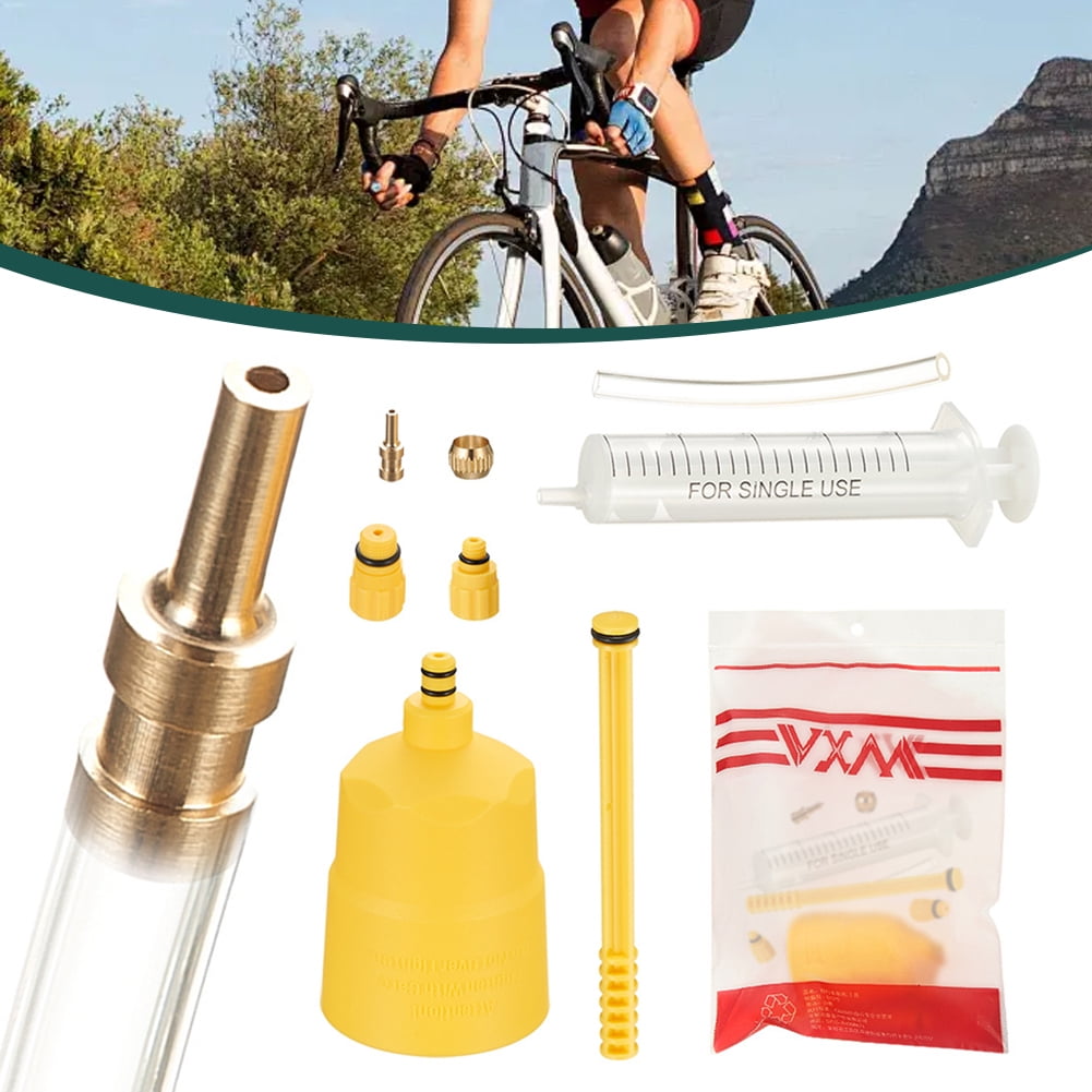 Bicycle Brake Bleed Kit Bike Mineral Oil Hydraulic Disc Professional Tool Set Bicycle Brakes Service Kit for Mountain Bike Road Bike 1 Set Walmart