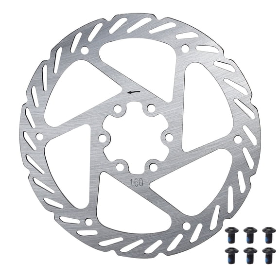 160mm Bicycle Brake Discs with 6 Bolts Disc Brake Rotor Bike Disc Brake Rotor