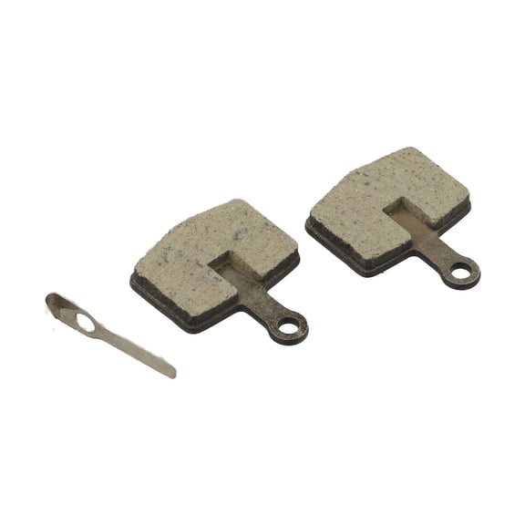 Bicycle Brake Pads Semi-Metallic Resin Fibre Disc Brakes for Electric Bikes Daily Riding Mild Off-Road 26x20mm 4mm Thickness 1 Pair