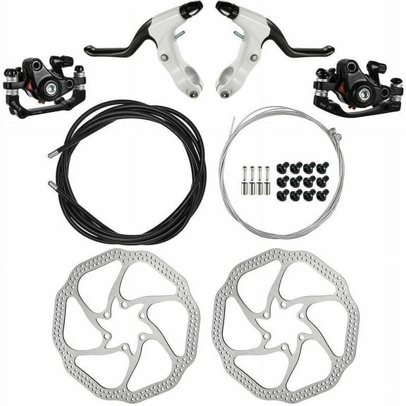 Bicycle Brake Upgrade Kit, Compatible Bike Handlebar Components Metal Material High Durability For Seamless Installation (1 Set)