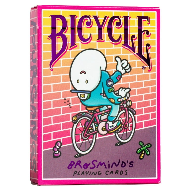 Bicycle Brosmind Four Gangs Playing Cards, Poker Size Custom Index