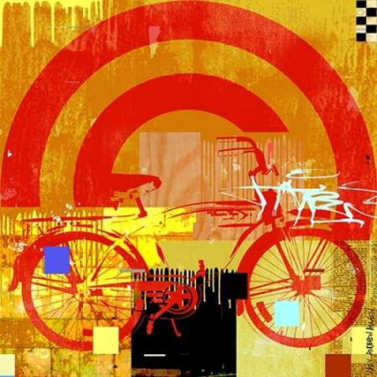 Bicycle Canvas Art - Mark Andrew Allen (24 x 24)