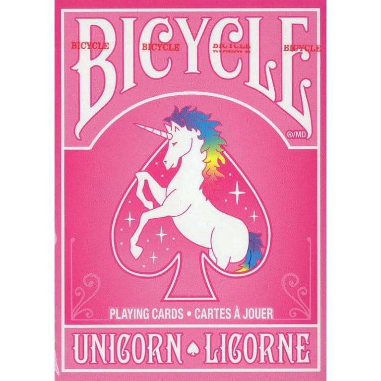 Bicycle playing cards unicorn hot sale