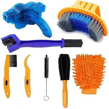 Bicycle Chain Washer Cleaner Set Chain Box Mountain Bike Accessories Maintenance Tool Cleaning Large Brush-