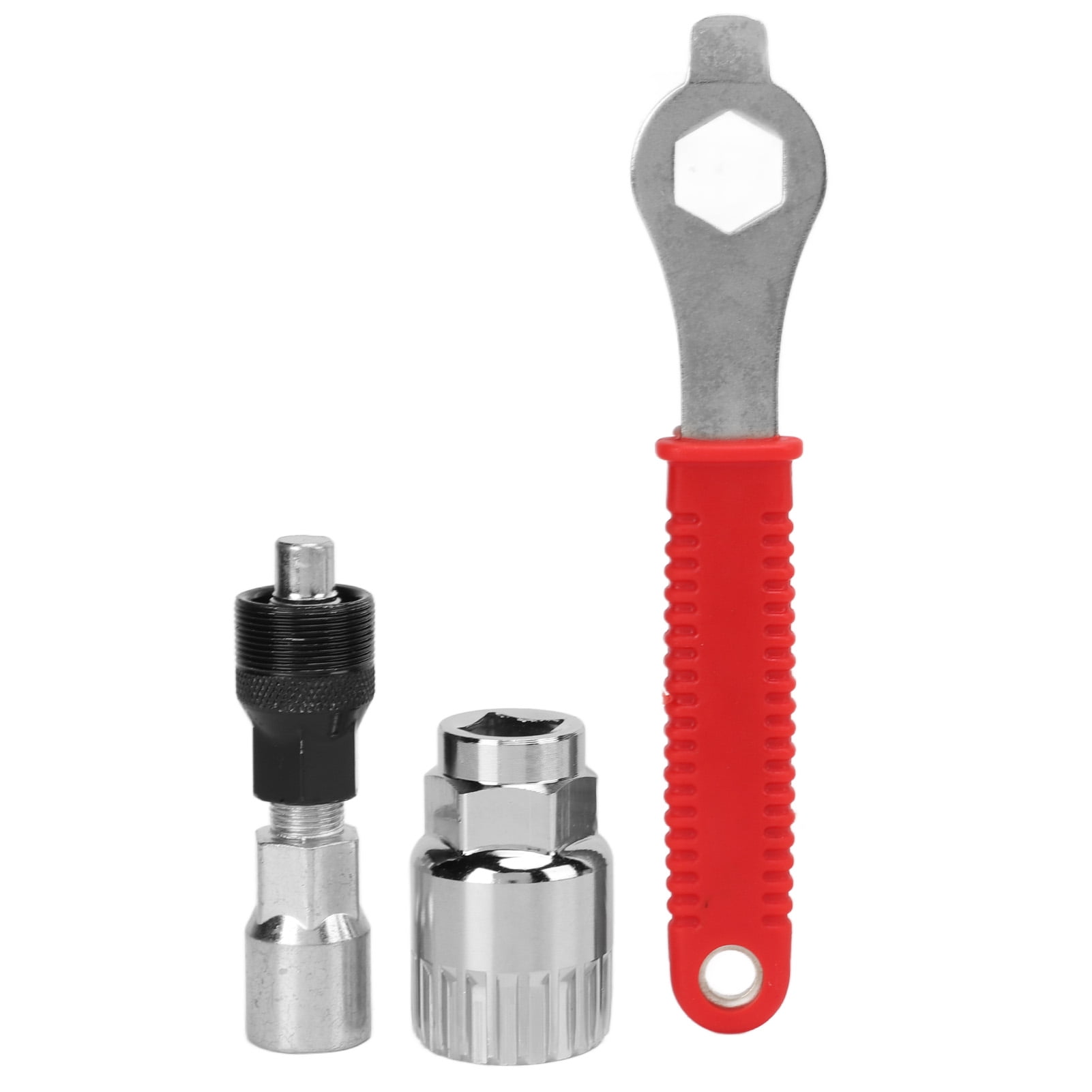 Bicycle Chain Wrench Bike Chain Removal Spanner Repair Tools Kit with Puller Bottom Bracket