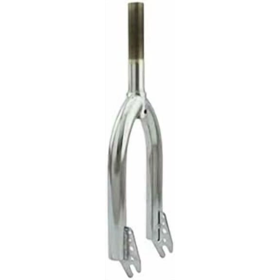 Bicycle Chrome BMX Steel Forks, 1" Threaded, Multiple Sizes