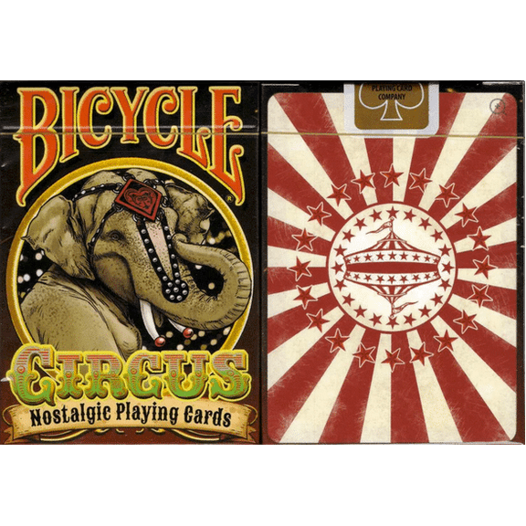 Bicycle Circus Nostalgic (Gilded) Playing Cards by USPCC