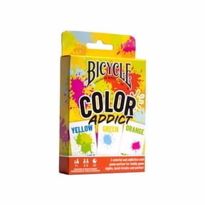 Bicycle Color Addict Matching Family Card Game, Up to 6 Players (Ages 7 and Up)