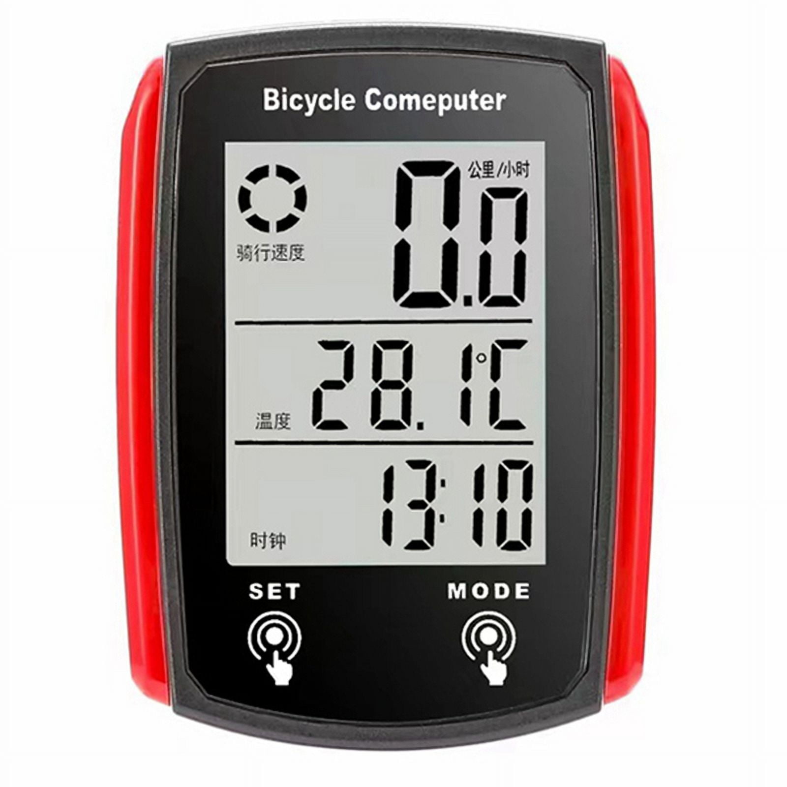 Bicycle Computer Bike Computer Waterproof Speedometer Odometer Cycling Stopwatch Bicyc y3498