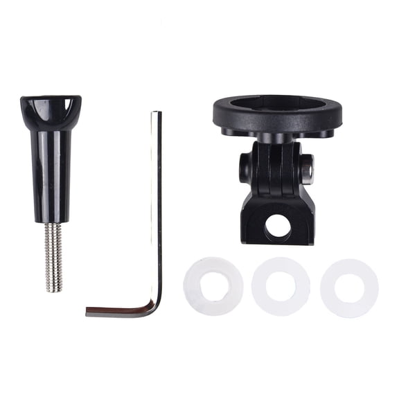 Bicycle Computer Mount for Brompton, aluminum Alloy GPS Bracket Holder for Garmin Edge Devices, Black Cycling Accessory