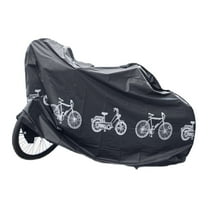 Bicycle Cover Motorcycle Cover Waterproof UV Resistant Outdoor Bike Protector for All Weather Durable Polyethylene Storage Travel Dustproof