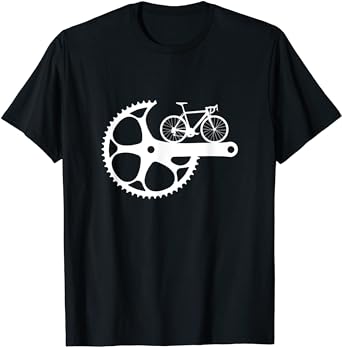 Bicycle Crank Bike Cycling Cyclist T-Shirt - Walmart.com