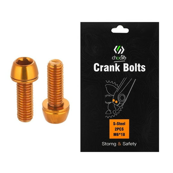 Bicycle Crank Bolts M6*18mm Crankset Arm Fixing Bolts MTB Road Bike Crank Screws