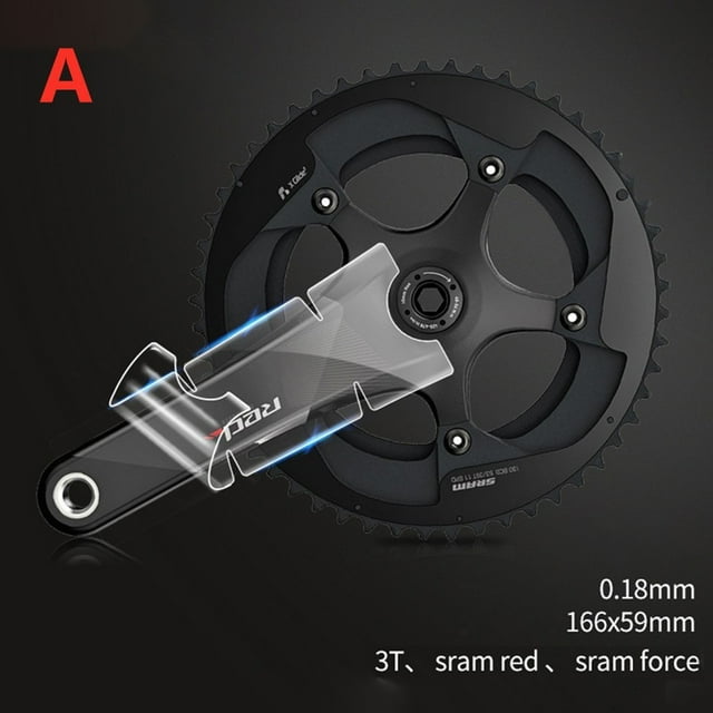 Bicycle Crank Protector Stickers Decals Bike Adhesive Tph for Sram for