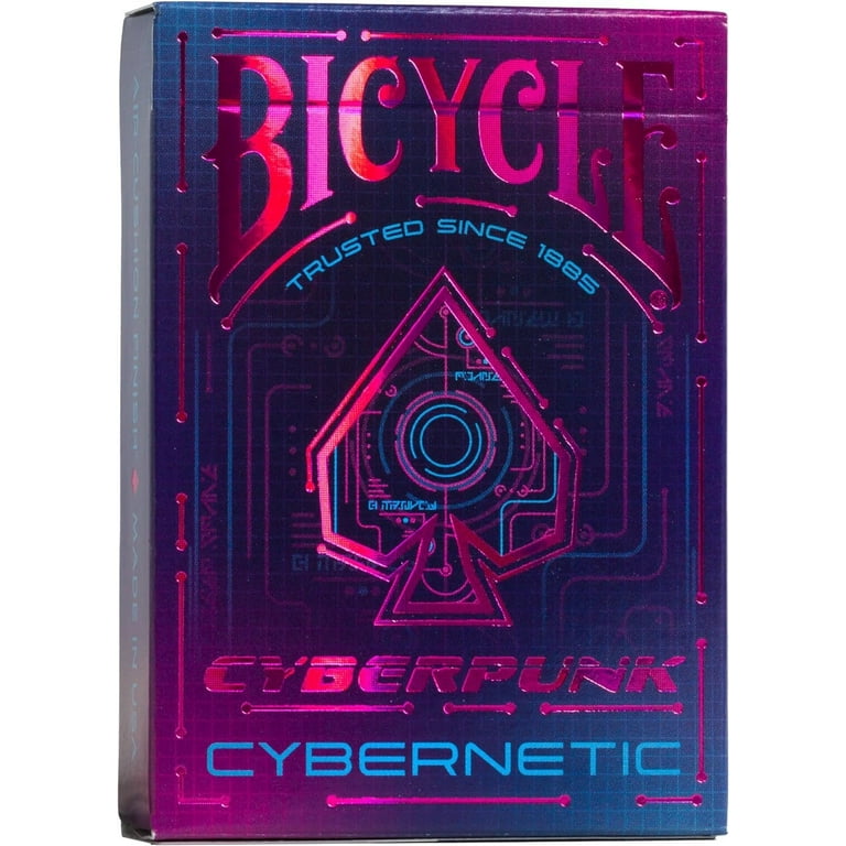 Bicycle Cyberpunk Cybercity Premium Playing Cards, Poker