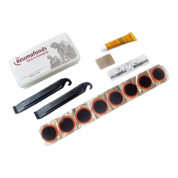 Bicycle Cycle Tyre Repair Kits Bikes Tube Puncture Glue Spanner Lever Patch J