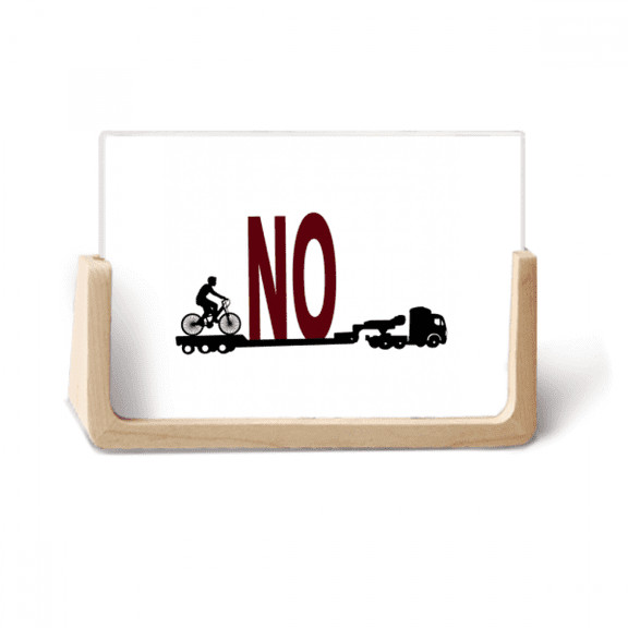 Bicycle Denies Freight Transportation Photo Wooden Photo Frame Tabletop Display