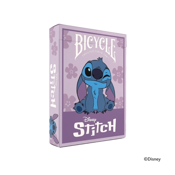 Bicycle Disney Stitch Purple Playing Cards