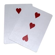 Bicycle Euchre Counter Cards by 2s and 3s Spades and Hearts Red