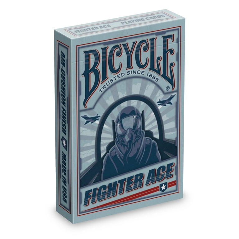 Bicycle Fighter Ace Theme Playing Cards Walmart