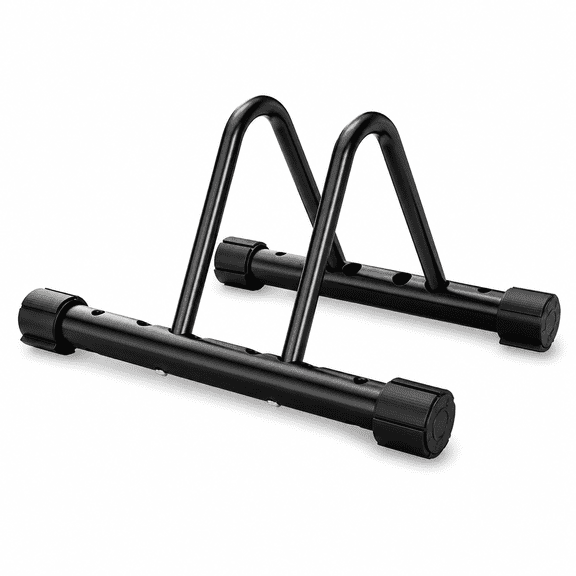 Bicycle Floor Stand, Adjustable Bike Rack for Garage Bike Storage | Sturdy Steel Frame, Adjustable Design Fits Most Bike Tires, Non-Slip Base for Stable Placement, Fits for Mountain & Road Bike