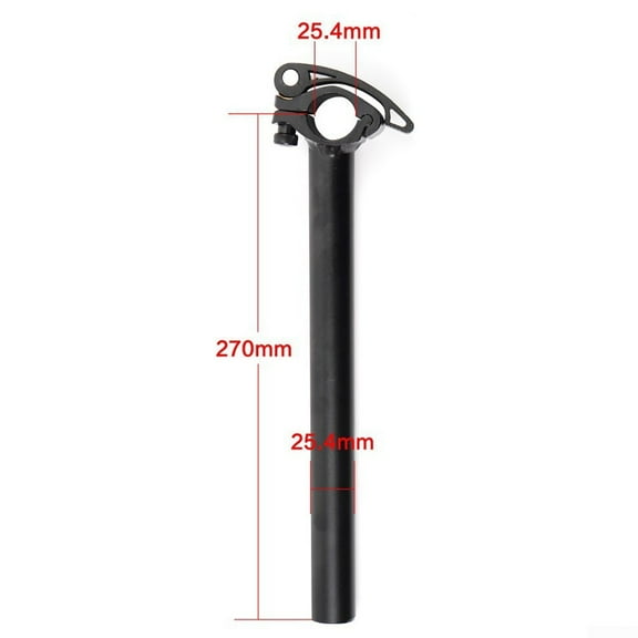 Bicycle Folding Handle Bar Stem Quick-release Bike Adjustable Front Risers