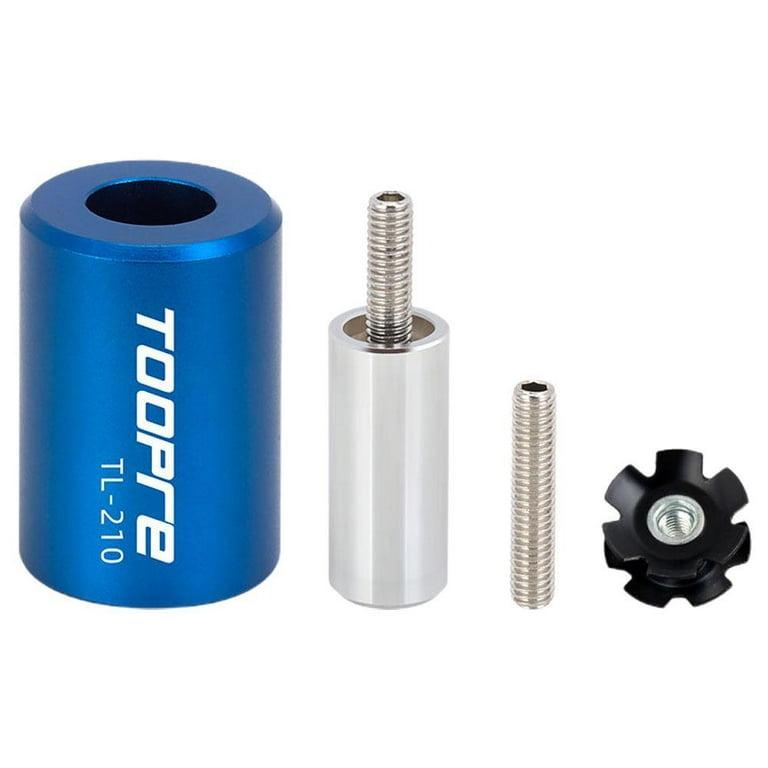 Bicycle Fork Star Nut Installation Tool Set Bike Fork Installer Setting Mountain Bike Headset Driver DIY Star Nut Repair Tool with Spare Special Screw and Start Nut Walmart