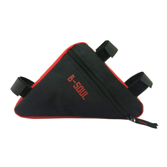 Bicycle Frame Front Tube Bag - Cycling Bike Pouch Holder - 600x300D Fabric, Easy to Install - Store Tools and Accessories