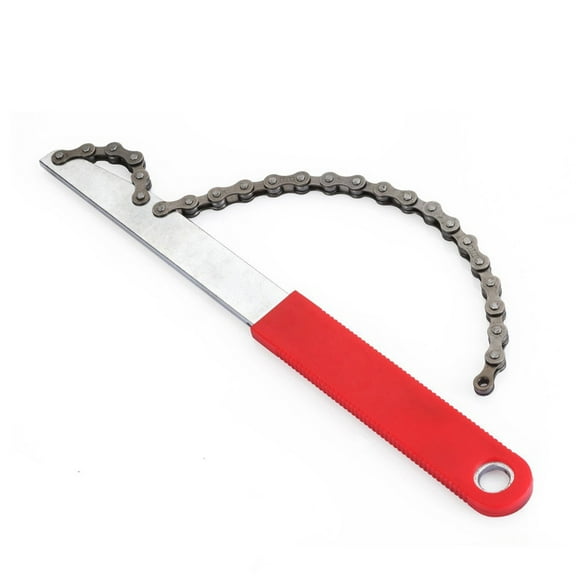 Bicycle Freewheel Disassembly Wrench Chain Whip Cassette Sprocket Remover Tool for Bike Maintenance
