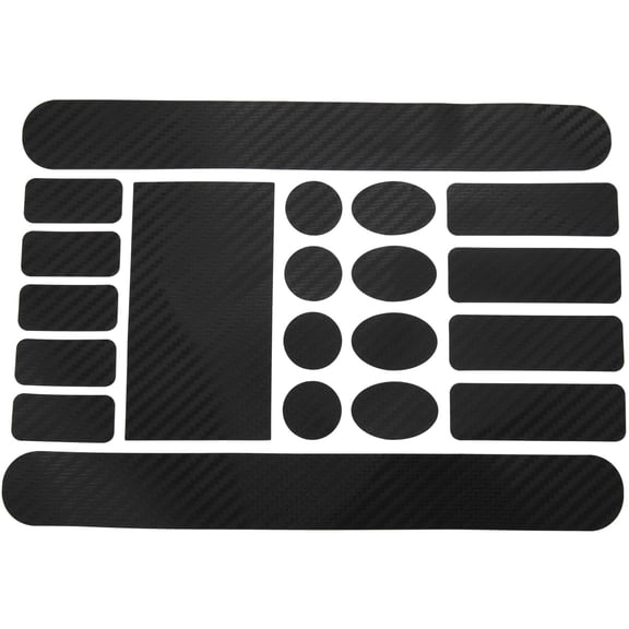 Bicycle Front Fork Frame Protector Bike Chain Stay Protection Cycling Fork Wrap Guard Pad Mountain Road Bike Accessories Carbon Black