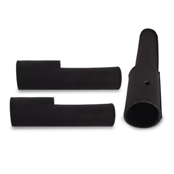 Bicycle Front for Fork Protective Cover for Mountain and Road Bikes Scratch Guard Plastic Frame Wrap Accessory Helps Avoid Marks and Wear Extends Product Life Easy Install No Drilling Black 2PC