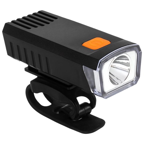 Bicycle Front Lamp, 1800mAh USB Rechargeable, Waterproof, Type-C Charging, 180 Wide Angle, Strong Long Beam, For Road, Mountain, City Commute